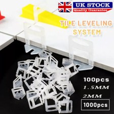 2000pcs 2mm Tile Leveling Spacer System Tool Clips Wedges Flooring Lippage Plier
