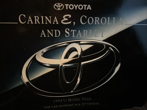 Toyota carina corolla - carina, and