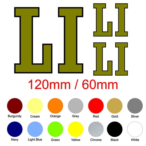 Lambretta stickers set - li,
