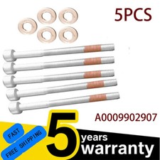5X Diesel Injector Bolt & Copper Washer fit Mercedes-Benz E220 E270 ML 270 CDI
