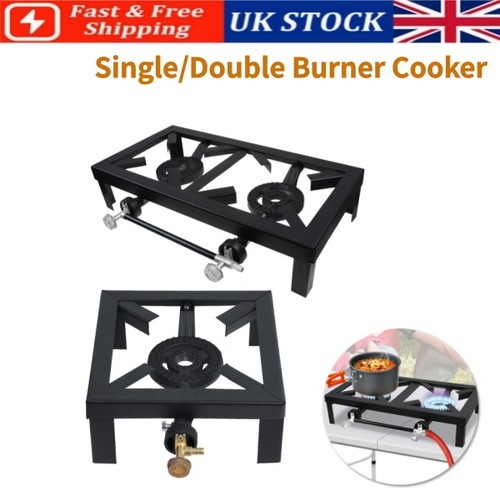 Propane lpg gas double burner - propane,