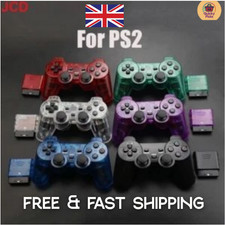 Wireless Game Controller for PS2 Console 2.4G Dual Vibration USB Joypad Pad