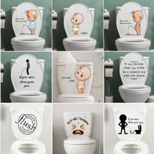 Funny Toilet Sticker Bathroom
