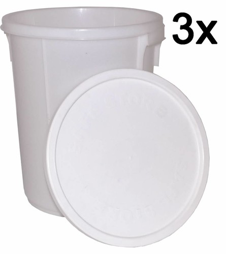 25l storage bucket - bucket, tamper