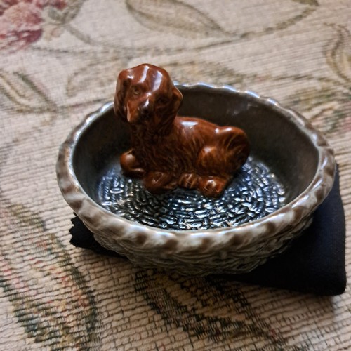 Wade spaniel ashtray - spaniel,