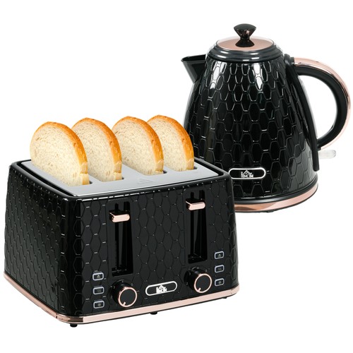 Homcom kettle and toaster - homcom,