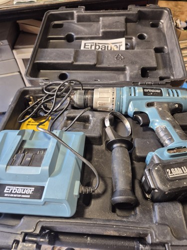 Erbauer cordless 18v drill - erbauer, in