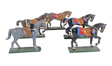 Lot of 6 German Elastolin