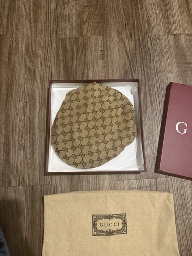 Gucci monogram newsboy cap - gg,