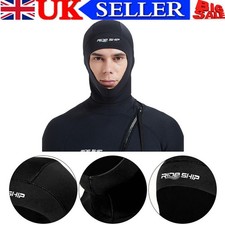 TBF Dive Hood 5mm Neoprene Diving Wetsuit Collar - Scuba Surf Kayak Nylon