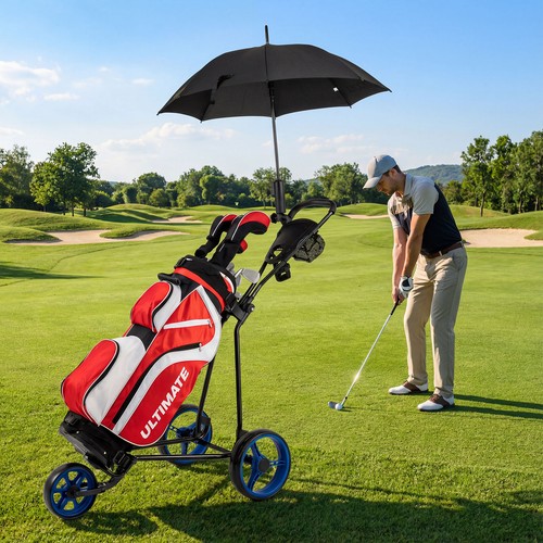 Three wheel foldable golf - three,