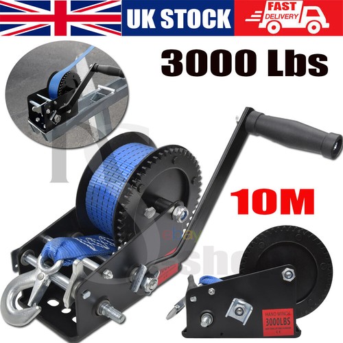 3000lbs manual hand winch - manual,