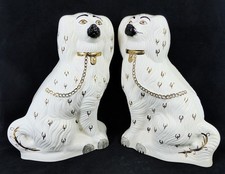 Pair Of Vintage Staffordshire