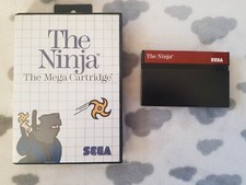 Sega Master System (SMS) - The Ninja - Working Perfect - Nostalgic Game - 1986