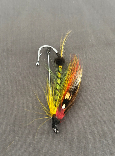 Vintage feather salmon - feather, fly