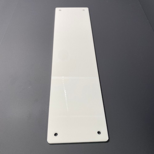 Door finger plate protector - plate,