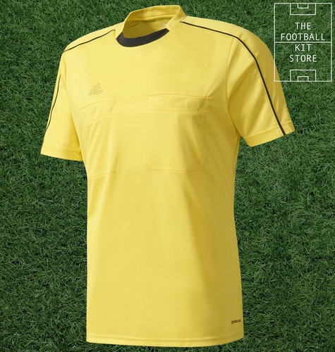 Adidas referee shirt yellow - referee,