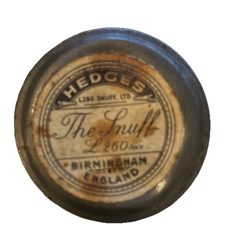 Vintage hedges the snuff - hedges,