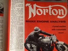JOHN TICKLE MANX T5 NORTON RACER DATA PERIOD 1971 MOTORCYCLE ARTICLE.