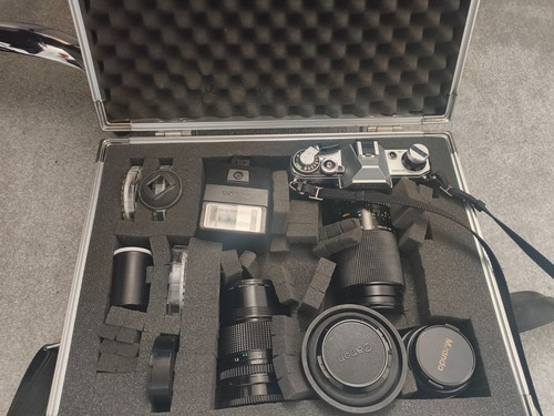 Canon ae1 film - camera, with