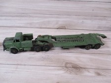 DINKY SUPERTOYS 660 THORNYCROFT MIGHTY ANTAR TANK TRANSPORTER  (901)