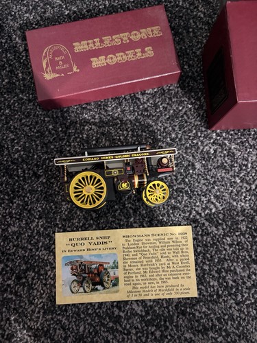 Milestone models - models, no.