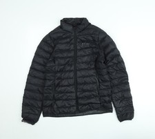 Macpac Men's Black Down Puffer Jacket M Lightweight Hiking Coat