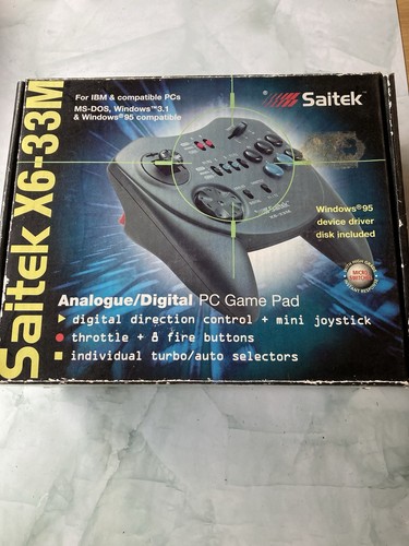 Vintage rare saitek 33m - vintage, x6-33m