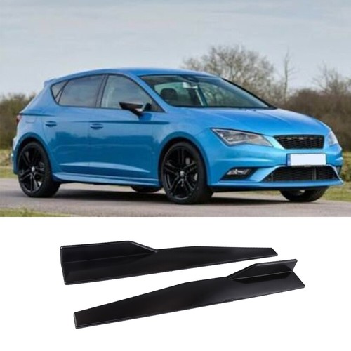 Black side skirts - black,