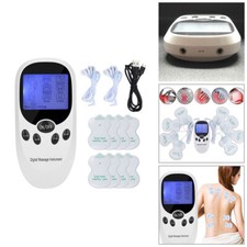 8 Pain Tens Machine Electrical Massager Pulse Muscle Stimulator Back Therapy USB