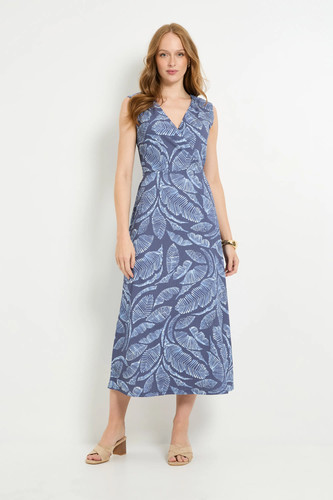 Wallis navy maxi - navy, womens