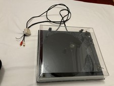 Revolver Rebel Classic British Vintage Turntable Blue Marbled