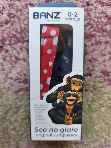 Baby banz red sunglasses - baby, uv