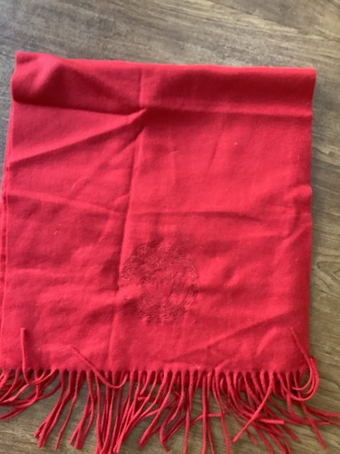 Deep red versace - red, scarf