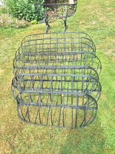 Wrought iron wall plantersĺ - wrought,