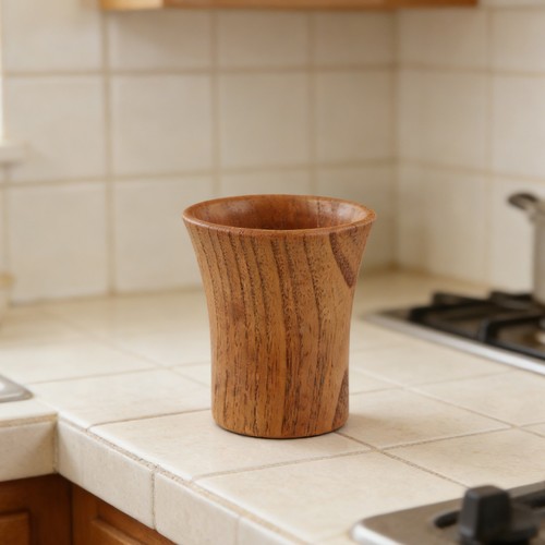 Natural wooden small cups for - wooden,