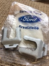 Genuine Ford Escort Mk4 RS Turbo , XR3i Etc.Brake Pipe Ring Lock Clamp Plate x2