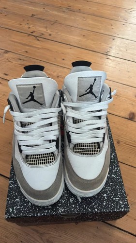 Jordan military white black - jordan, 4