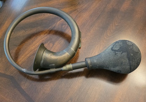 Vintage brass rubber - vintage,