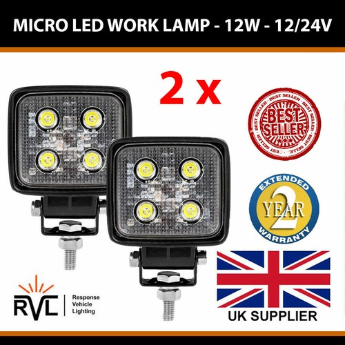 Small square 12w led work - 12w,