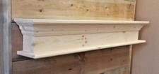 REAL PINE CHUNKY MANTLE SHELF