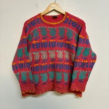 Vintage Abstract Irish Wool