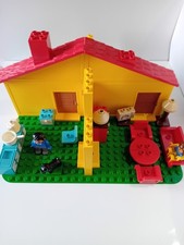 Lego Duplo Vintage House With Figures Please Read Description