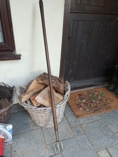 Vintage garden forged steel - forged,