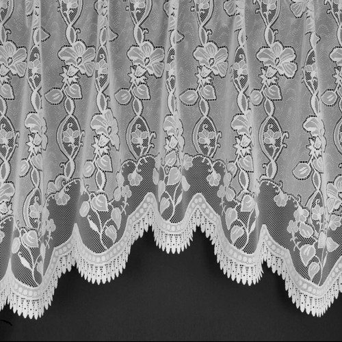 Andrea floral jardiniere white - floral,
