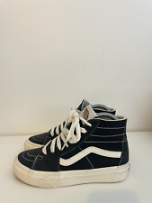 LADIES VANS OFF THE WALL VR3 CUSH HI TOP NAVY GREY TRAINERS UK SIZE 3 EUR 35