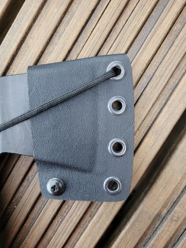 Custom kydex head - kydex, sheath