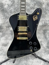 Black Firebird Electric Guitar