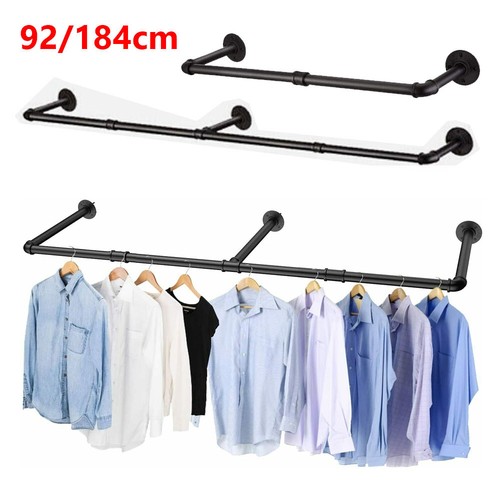 Industrial pipe clothes rail - industrial,