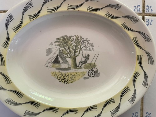 1950s eric ravilious platter - 1950s,